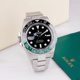 Rolex Oyster perpetual Gmt master Steel-Aqua Blue