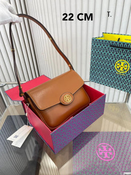 Tori Burch_Robinson_Spazzolato_Shoulder_Bag_With_Box