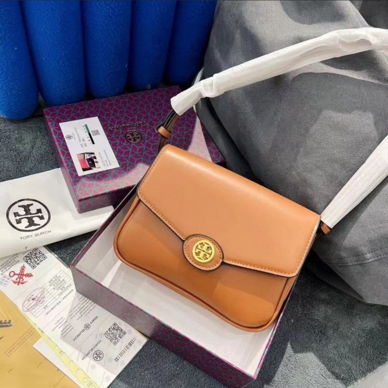 Tori Burch_Robinson_Spazzolato_Shoulder_Bag_With_Box