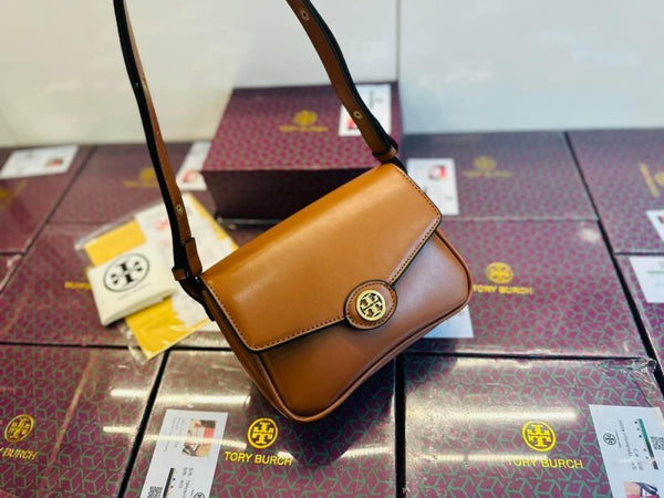 Tori Burch_Robinson_Spazzolato_Shoulder_Bag_With_Box