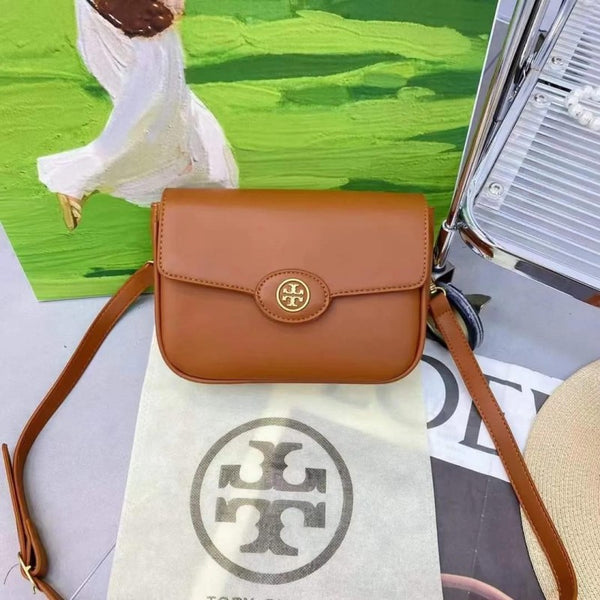 Tori Burch_Robinson_Spazzolato_Shoulder_Bag_With_Box