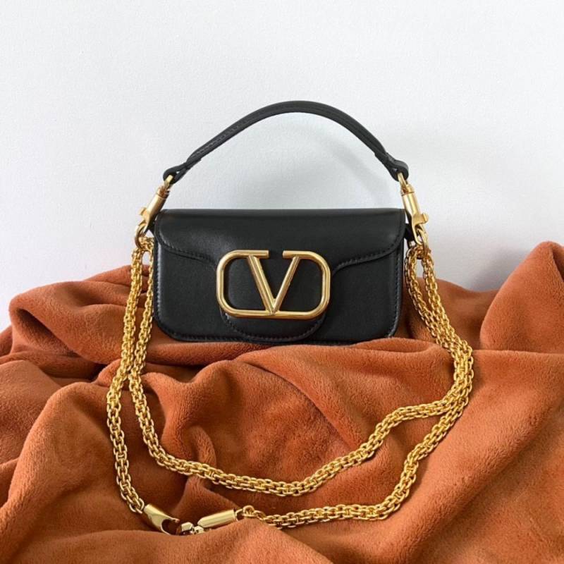 Valentino_V_Lock_Black_Small_Shoulder_Bag_With_Original_Box