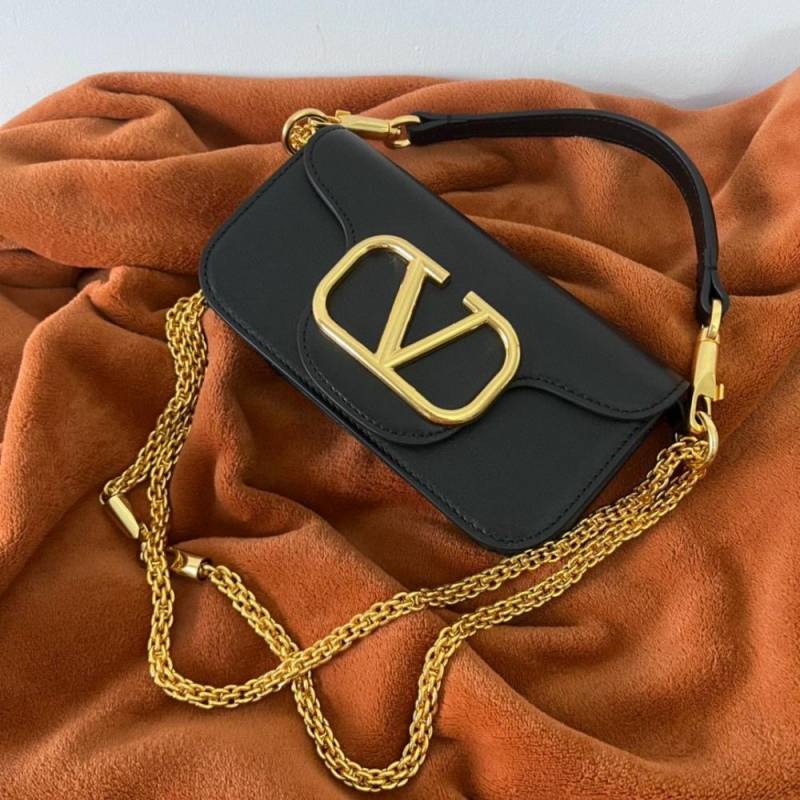 Valentino_V_Lock_Black_Small_Shoulder_Bag_With_Original_Box