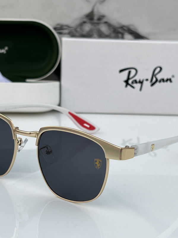 Rey ban 03 gold white