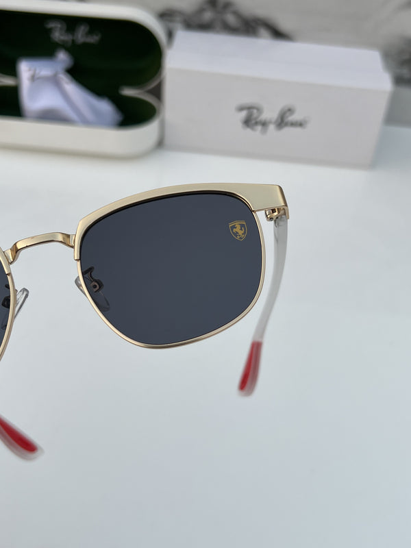 Rey ban 03 gold white