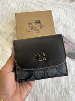 Coach_115_Trifold_Wallet_With_OriginalBox_DustCover_Card