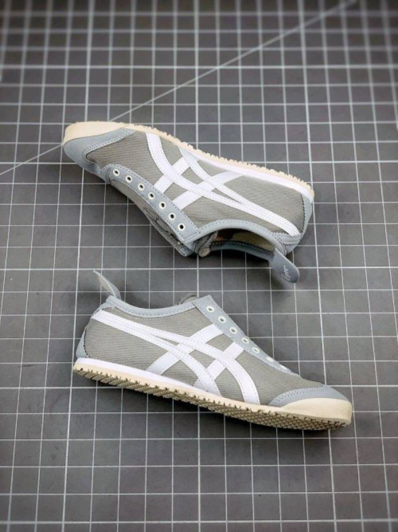 Tiger Slipon Grey White 575 sale