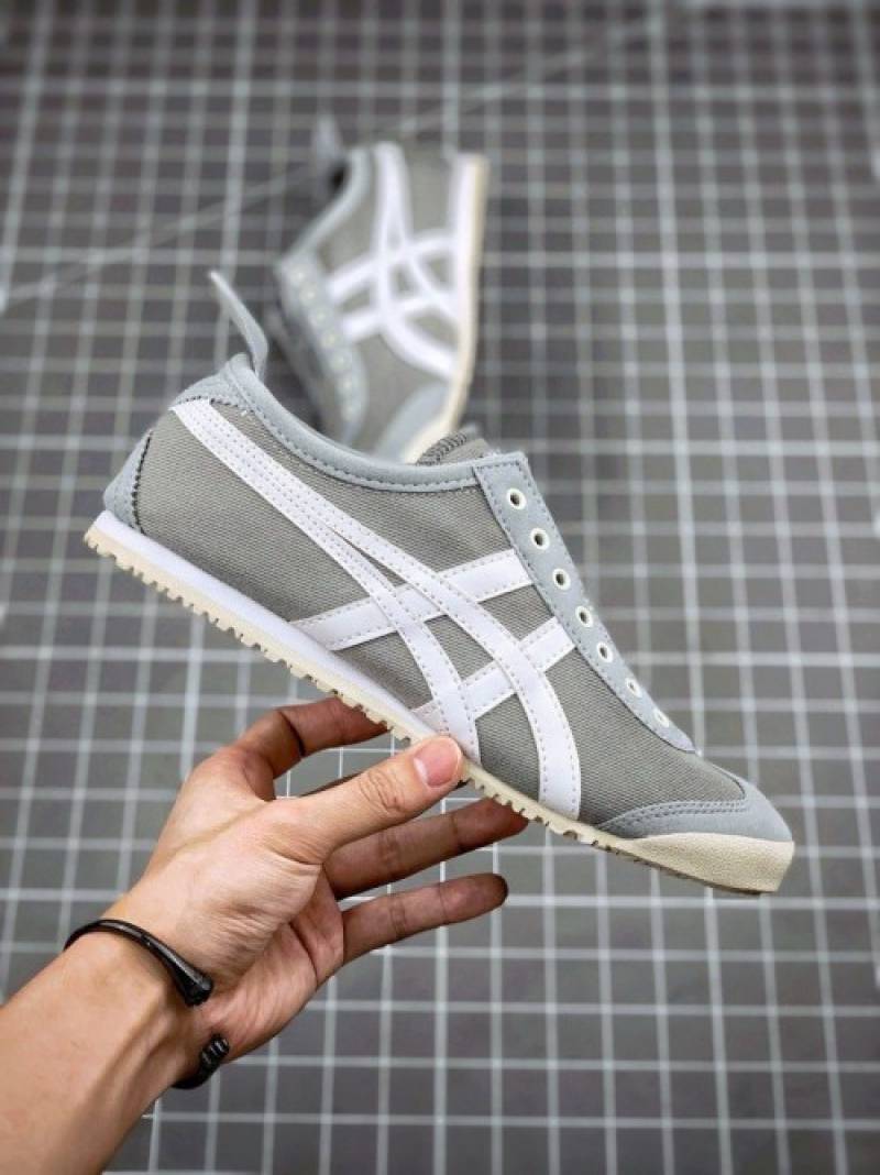 Tiger Slipon Grey White 575 sale