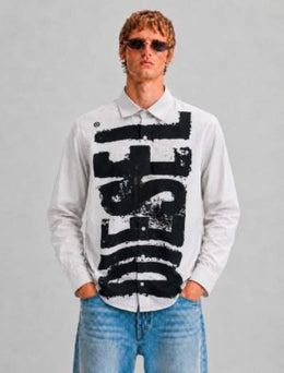 Diesel IMPORTED STORE ARTICLE SHIRT LIGHT GREY