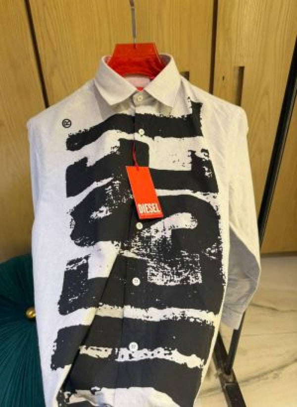 Diesel IMPORTED STORE ARTICLE SHIRT LIGHT GREY