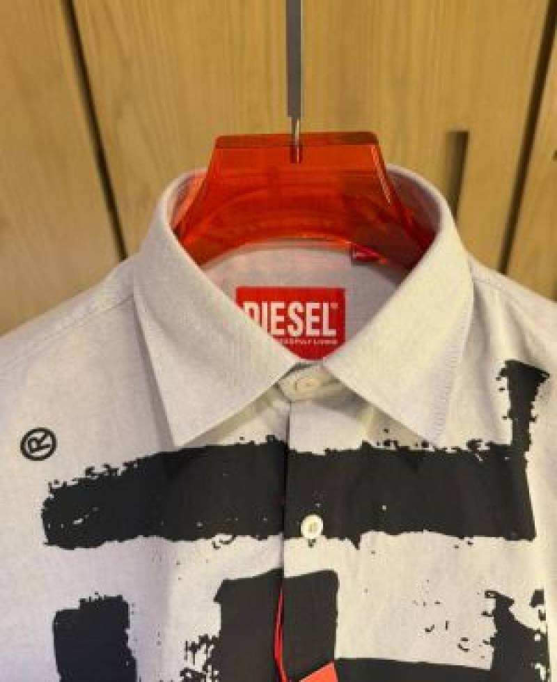 Diesel IMPORTED STORE ARTICLE SHIRT LIGHT GREY