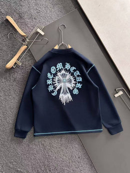 CHROME HEARTS IMPORTED SWEATSHIRT STORE ARTICLE NAVY BLUE