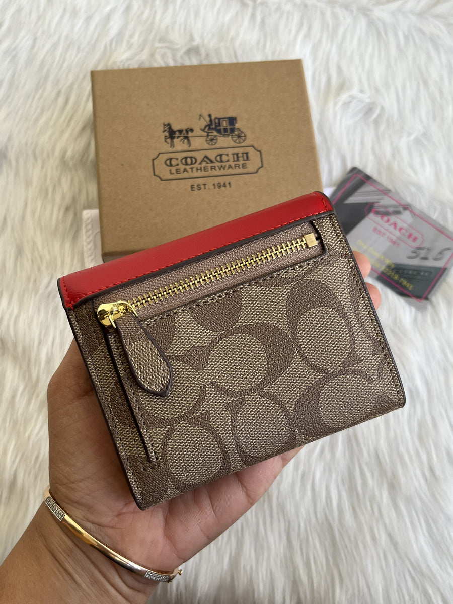 Coach_116_3_Fold_Wallet_With_OriginalBox_DustCover_Card