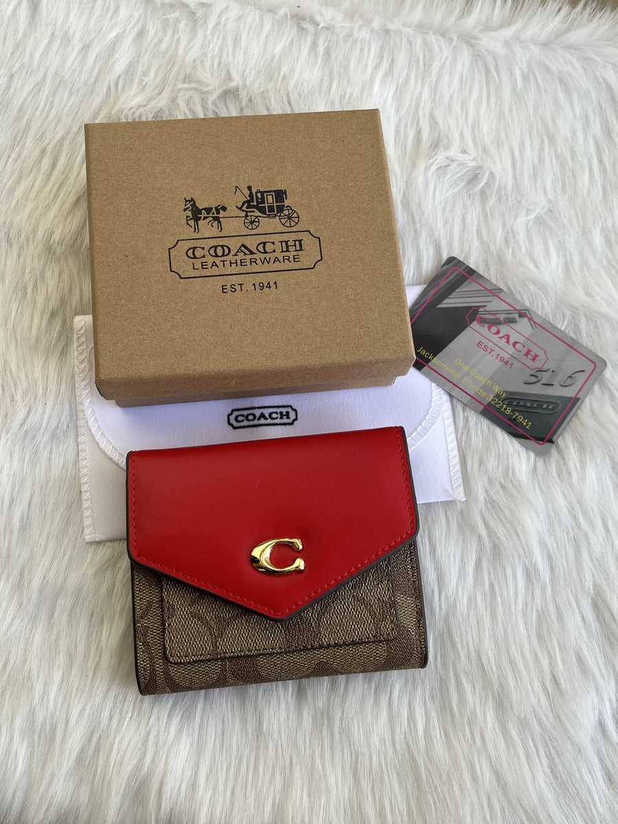 Coach_116_3_Fold_Wallet_With_OriginalBox_DustCover_Card
