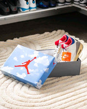E air jordan 3 seoul 2.0 grey cement