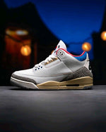 E air jordan 3 seoul 2.0 grey cement