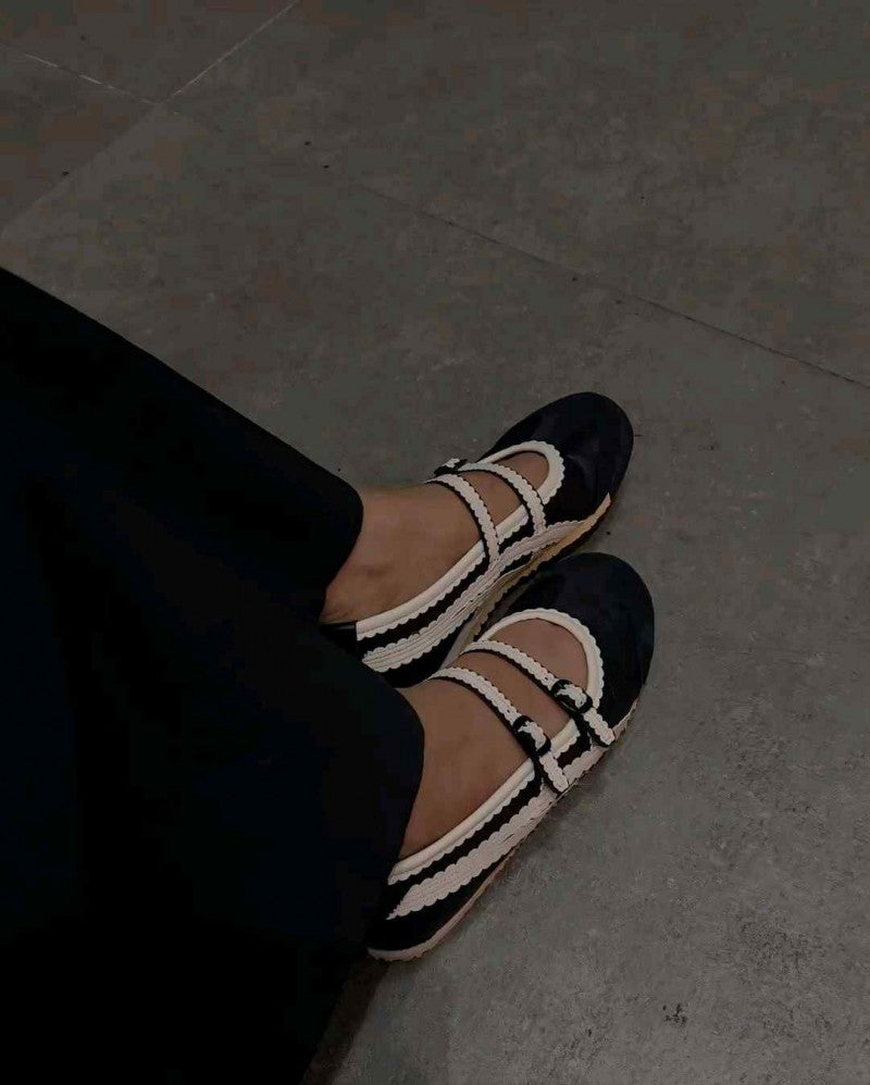 Onitsuka Tiger Mexico 66 TGRS Black Cream Mary Jane 6181