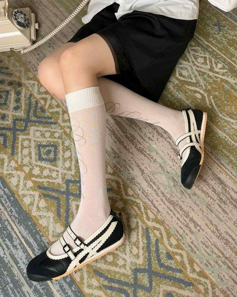 Onitsuka Tiger Mexico 66 TGRS Black Cream Mary Jane 6181
