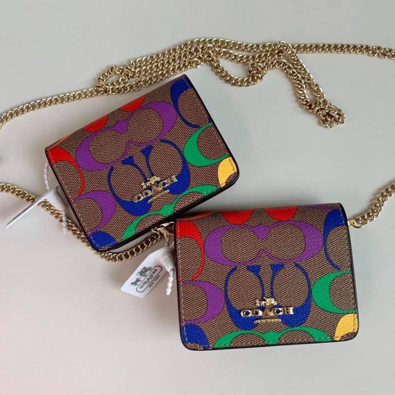 Coach_10_Mini_Chain_Wallet_With_OriginalBox