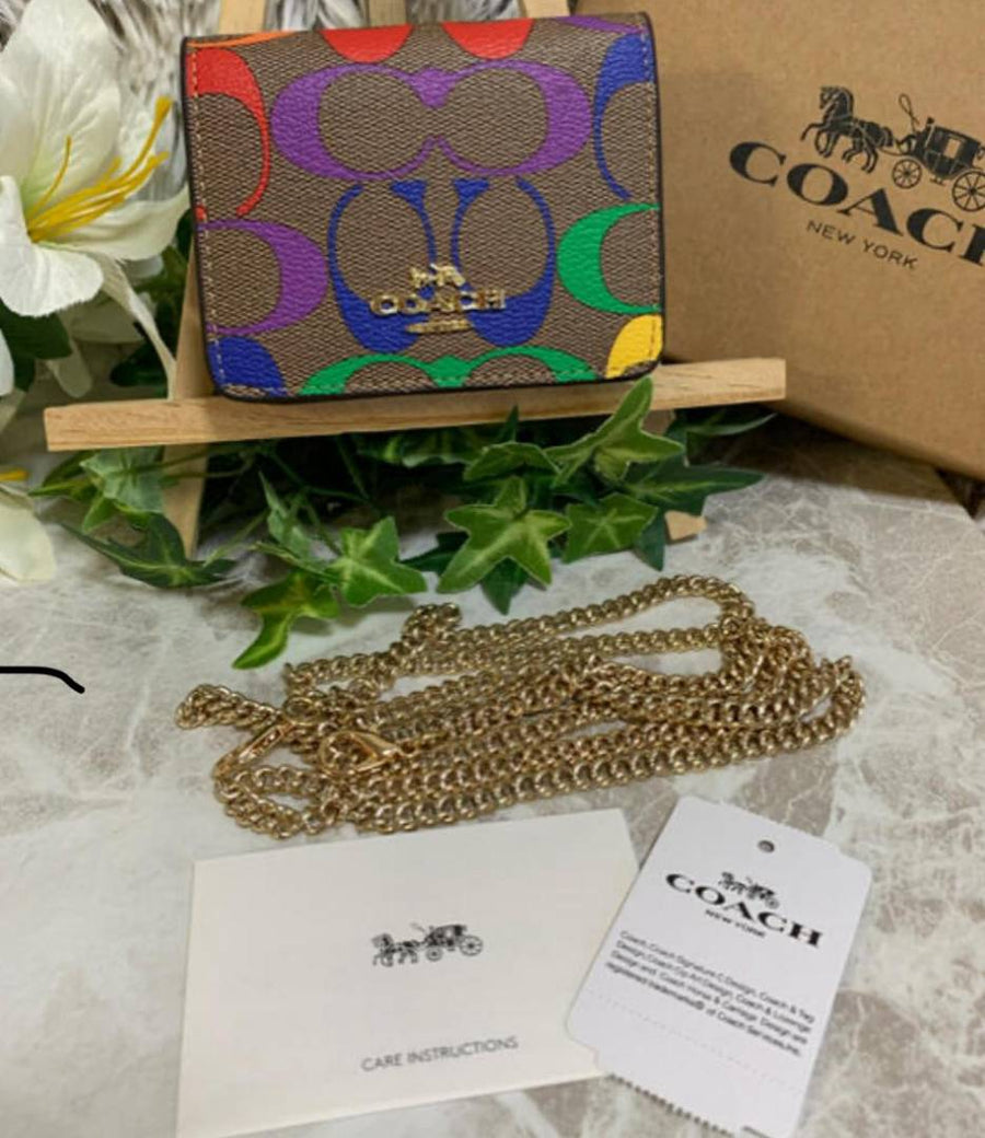 Coach_10_Mini_Chain_Wallet_With_OriginalBox