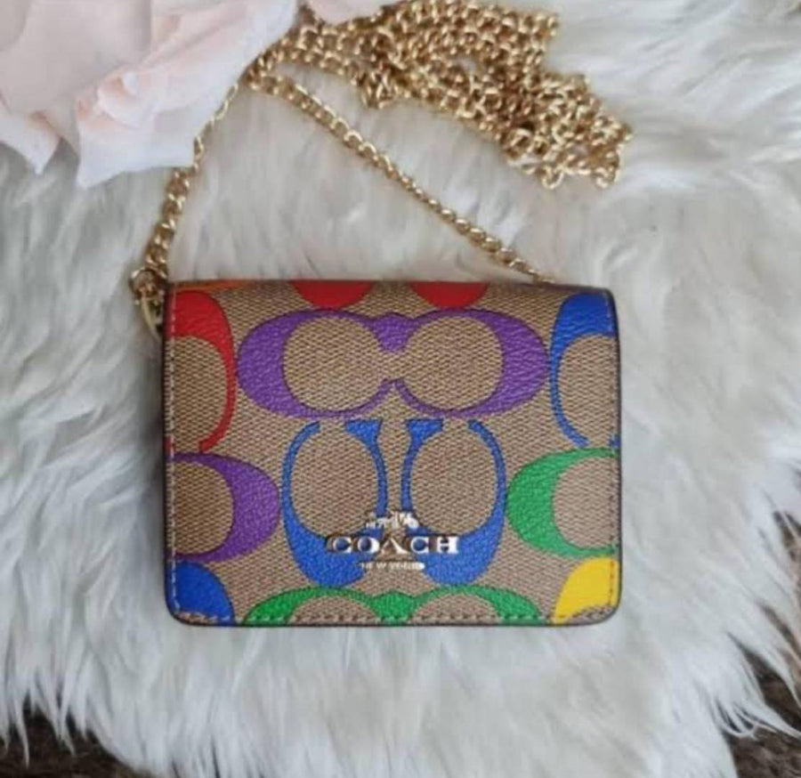 Coach_10_Mini_Chain_Wallet_With_OriginalBox