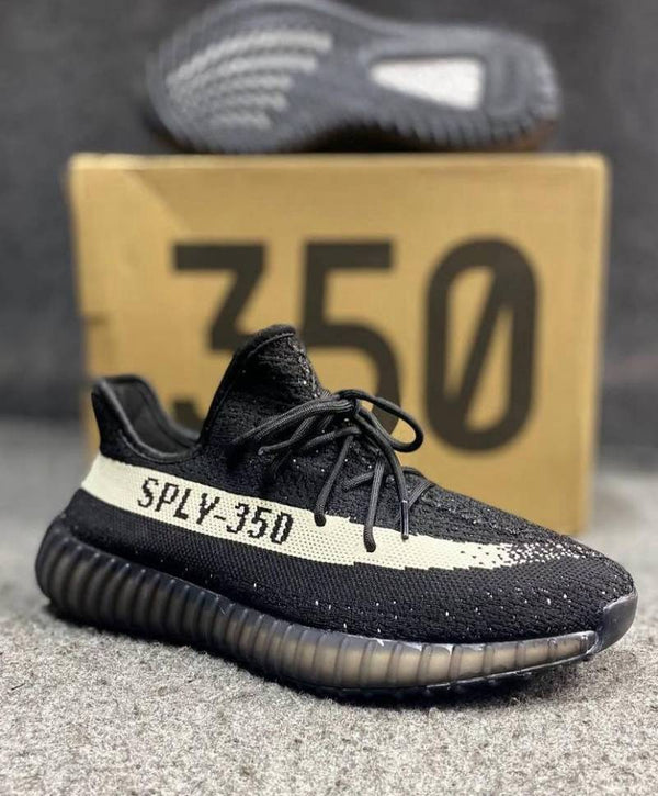 Adidas Yeezy Boost 350 V2 Oreo Black With Full Accessories SEMI UA