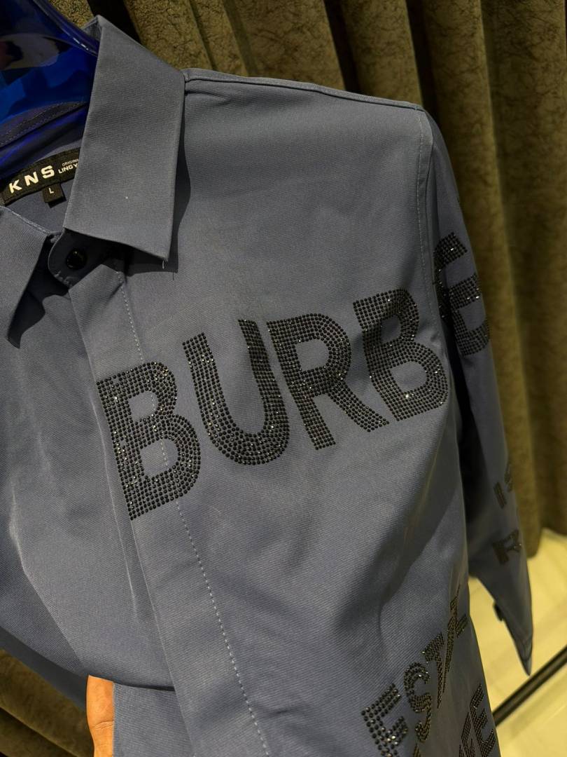 Burberrxy IMPORTED STORE ARTICLE CHINA FULL SLEEVES SHIRT