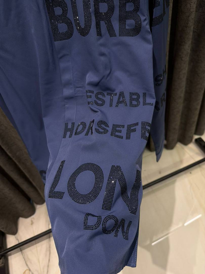 Burberrxy IMPORTED STORE ARTICLE CHINA FULL SLEEVES SHIRT