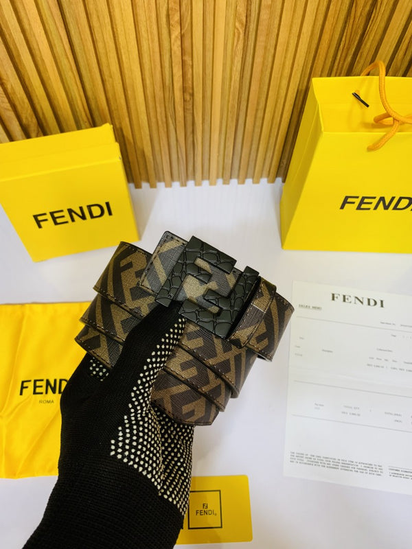 23 FENDY PRINTED PREMIUM QUALITY BELT FULL KIT