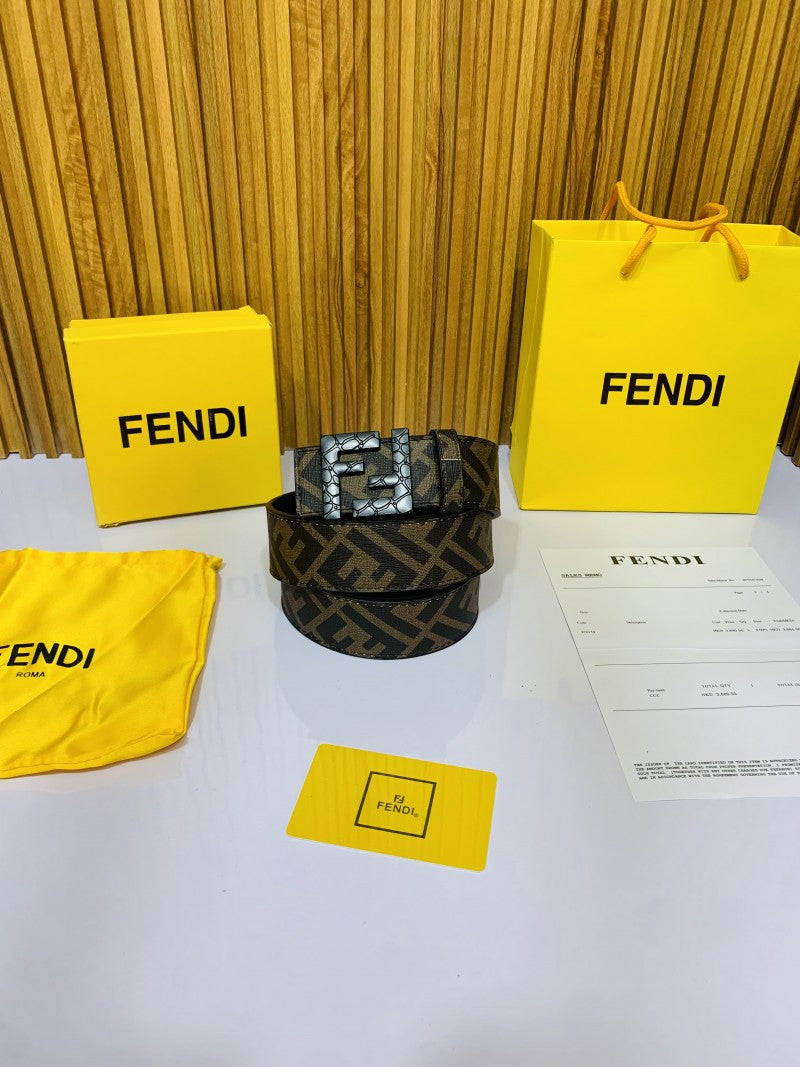 23 FENDY PRINTED PREMIUM QUALITY BELT FULL KIT
