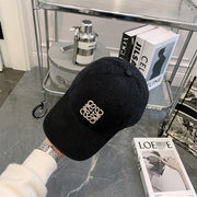 Loewe Black Front Logo Premium Unisex Cap (With Safety Box)