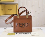 Fendi_Roma_Sunshine_Small_Tote_Bag_With_Dust_Bag_&_Shoulder_Strap_(Brown-982)