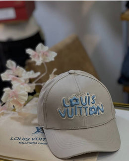 Louis Vuitton_Craggy_Front_Logo_Apricot_Premium_Unisex_Cap_With_Safety_Box