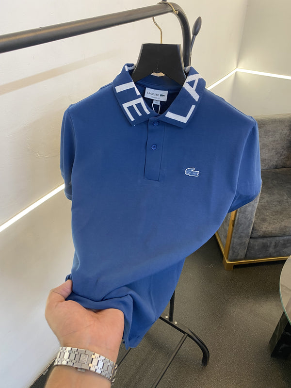 Lacoste imported polo tshirt blue