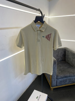 Lacoste imported box pack polo tshirt sandal beige sale