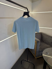 Calvin kline imported round neck tshirt sky blue sale