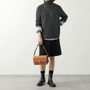 TODD'S T Timeless Shoulder Bag With OG Box & Dust Bag (Brown - 660)