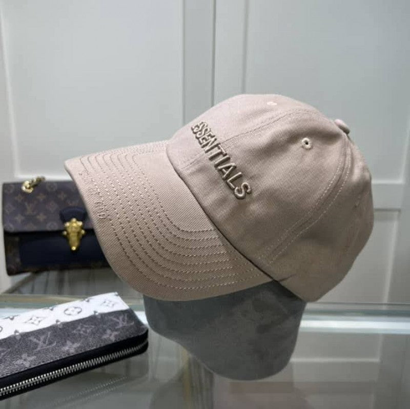 Essential Fear Of God All Beige Premium Unisex Cap (With Box)