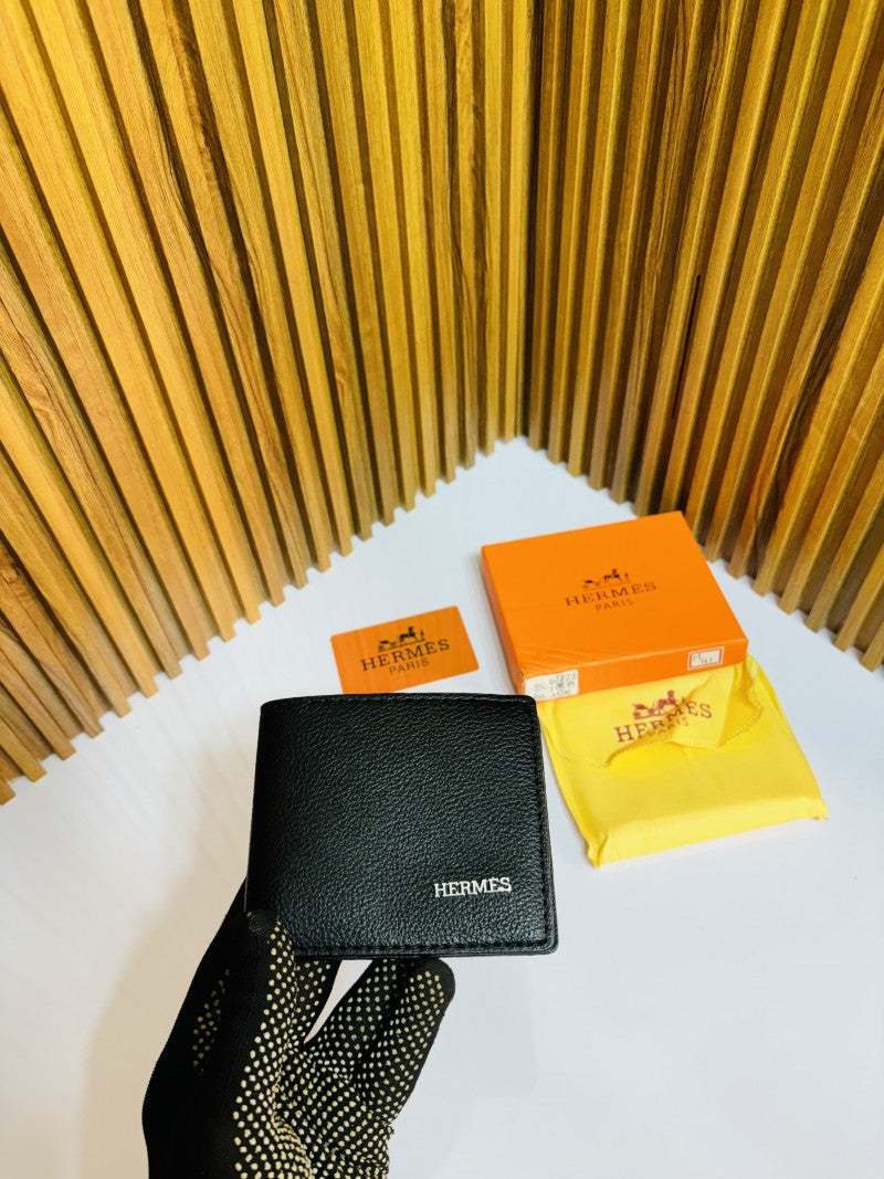 41 HERMEZ FULL BLACK PREMIUM QUALITY WALLET WITH BOX