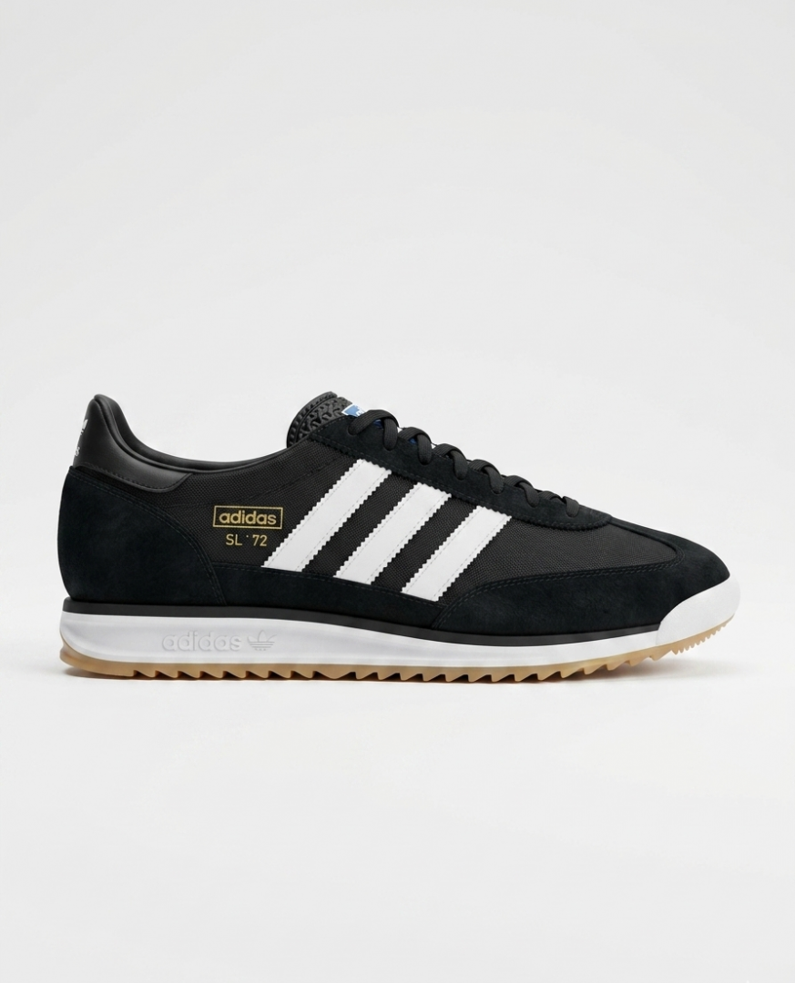 ADIDAA.S SL 72 BLACK WHITE