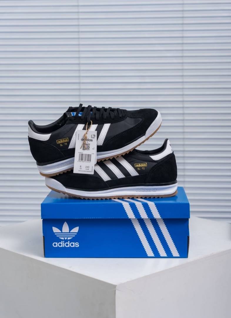 ADIDAA.S SL 72 BLACK WHITE