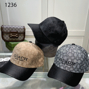 Coach_new_york_Monogram_Apricot_Logo_Premium_Unisex_Cap_With_Safety_Box