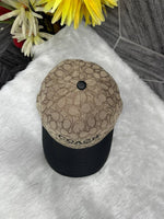 Coach_new_york_Monogram_Apricot_Logo_Premium_Unisex_Cap_With_Safety_Box