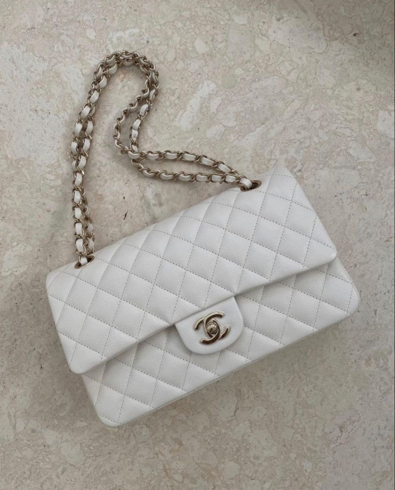 Chanel_Jumbo_Classic_Flap_White_With_OriginalBox