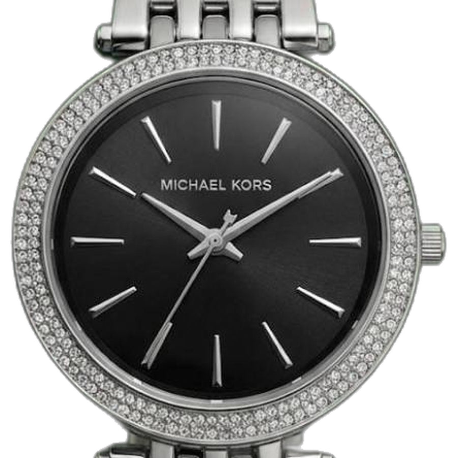 Michael Kors Darci Silver Black