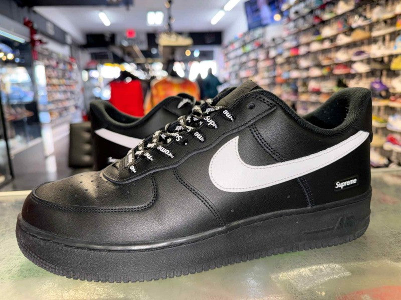 Supreme x Nikkee air force 1 low black white