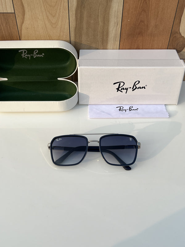 Rey ban 398 silver blue