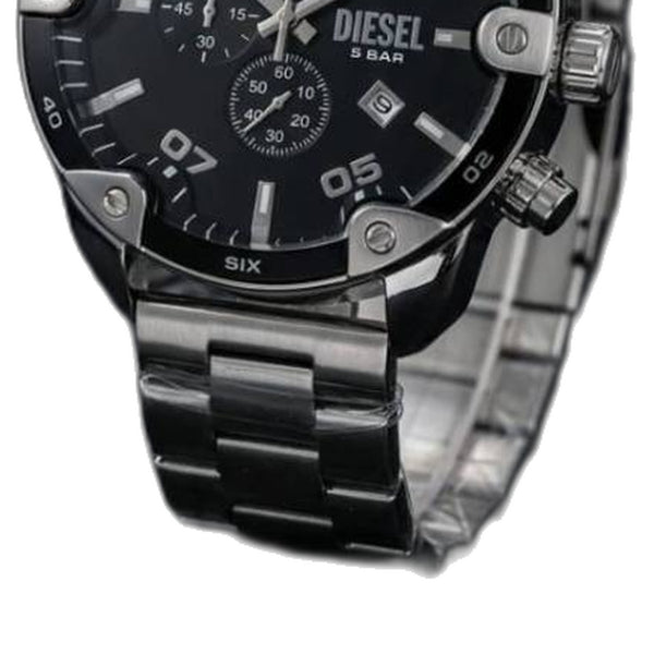 Diesel Spiked silver Black