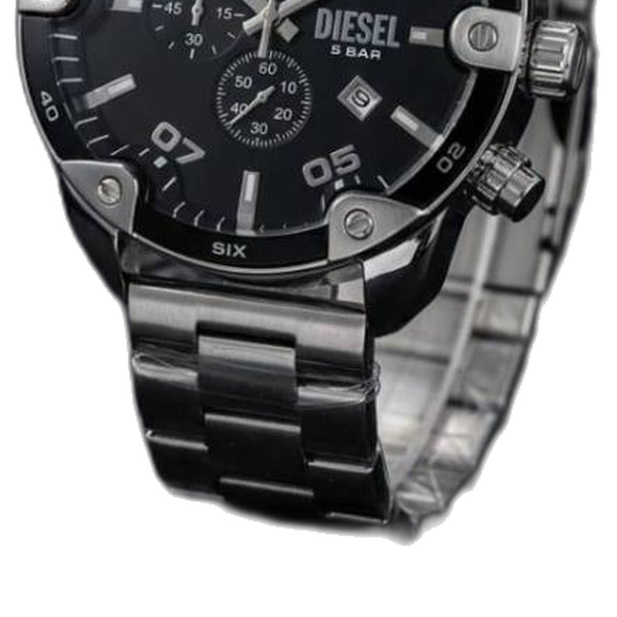 Diesel Spiked silver Black