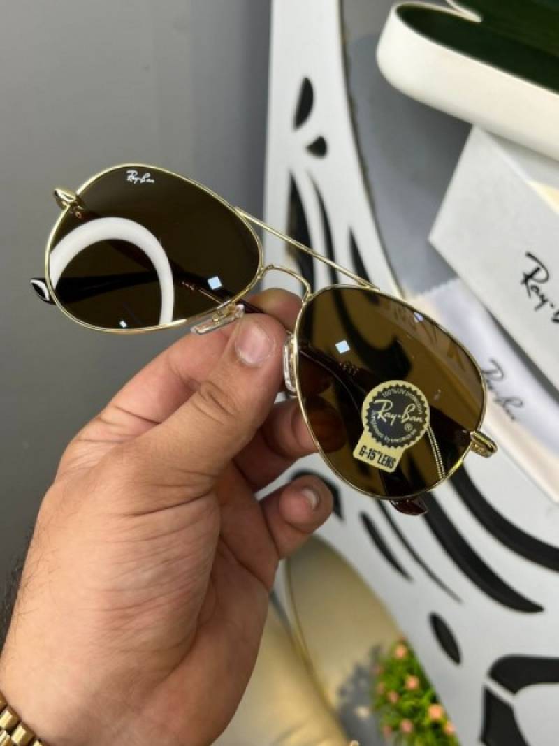 Rey ban 3517 gold brown